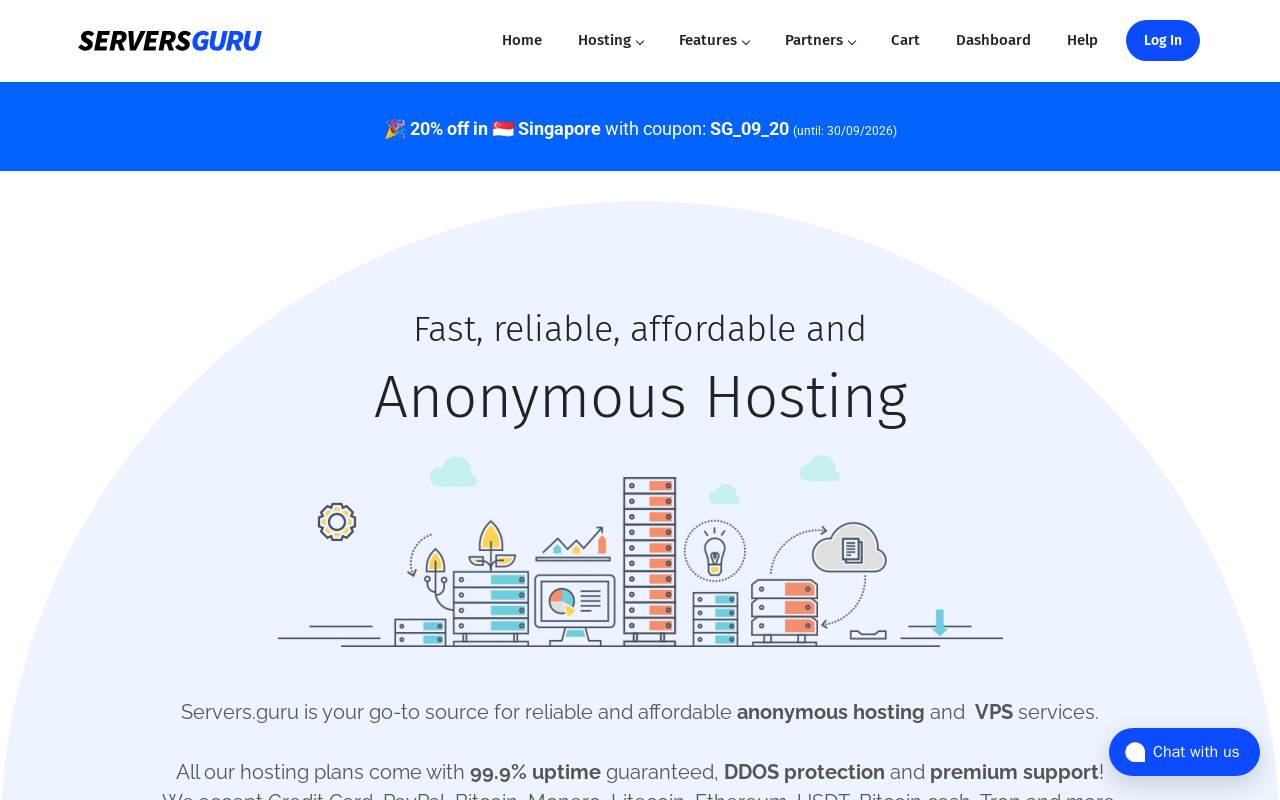 Servers Guru 官网截图